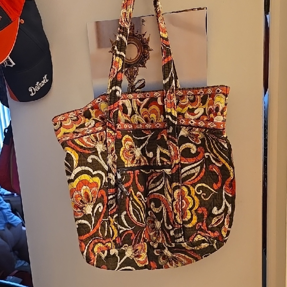 Floral Patterned Tote Bag